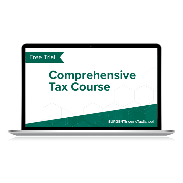 The Comprehensive Tax Course Free Trial