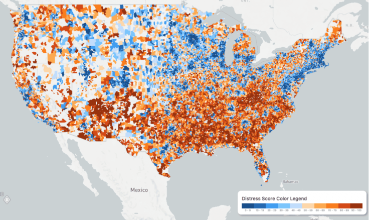 US Map of Opportunity Zones