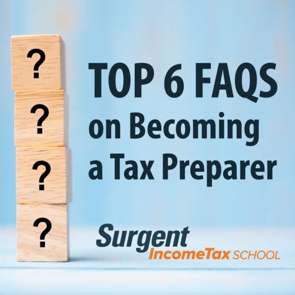 Top FAQs on becoming a tax preparer
