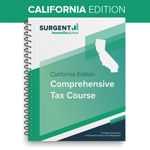 Comprehensive Tax Course California edition book