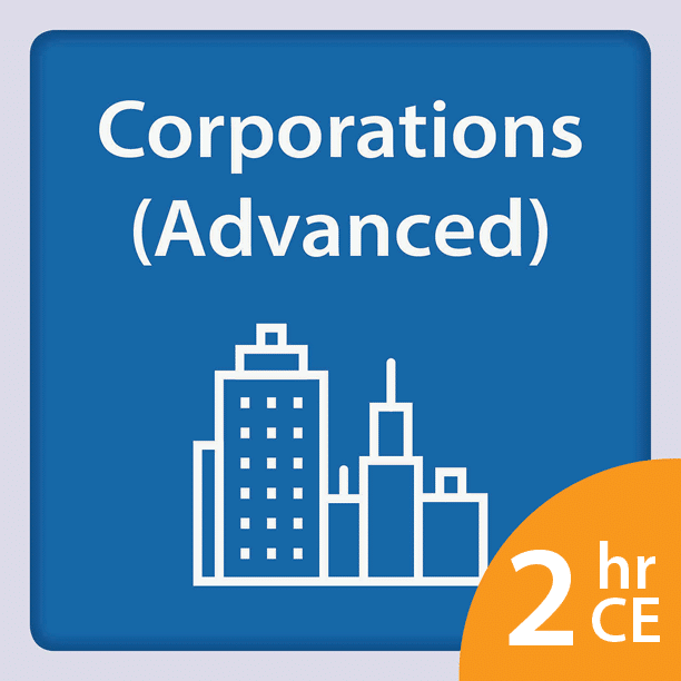 2023 Corporations Advanced CE