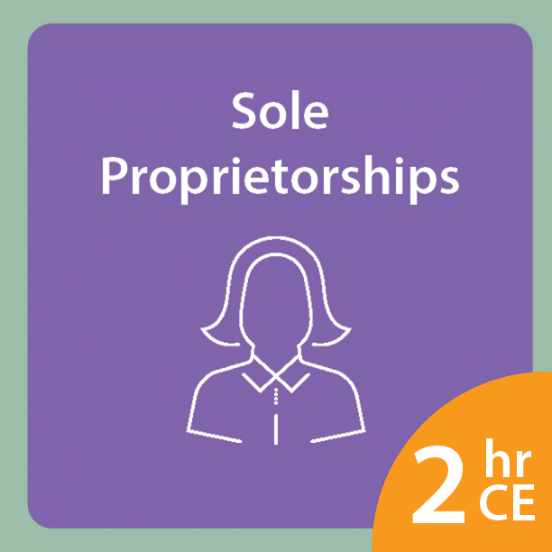 2023 Sole Proprietorships CE